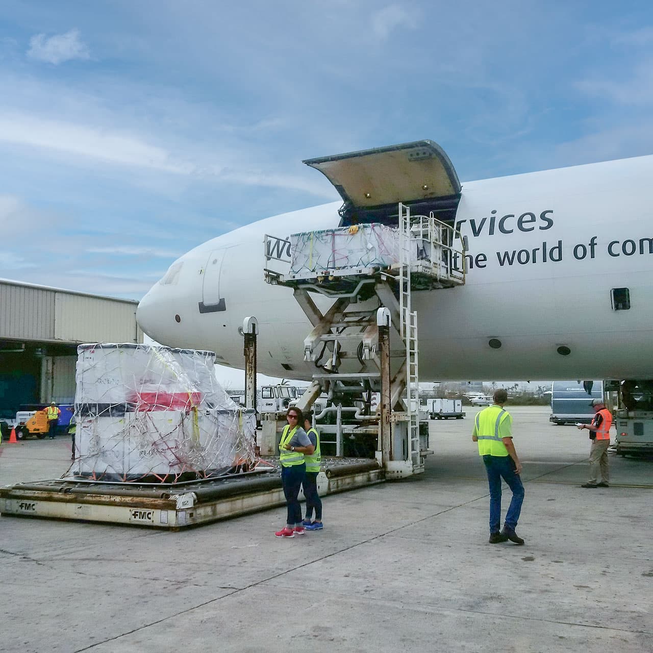 Cargo coordination support